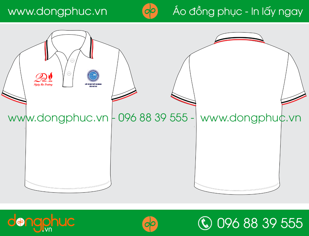 Áo phông đồng phục lớp cơ khí